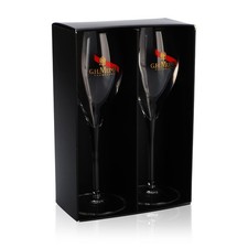 2x G.H. Mumm Glas Champagner