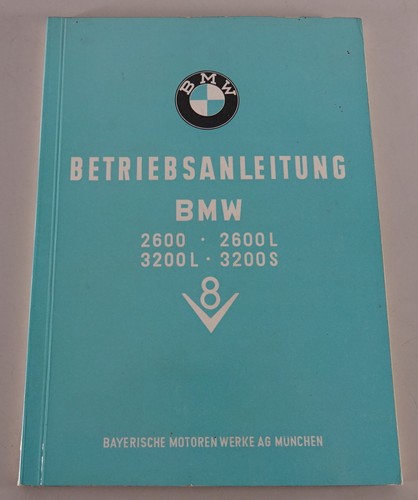Betriebsanleitung bmw 502 - betriebsanleitung,