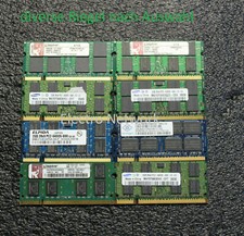 Marken Arbeitsspeicher RAM Laptop Notebook S0DIMM SODIMM DDR2 1x 2Gb 2x 2Gb 4Gb