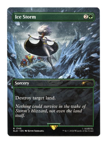 Mtg ice storm secret lair - ice, |