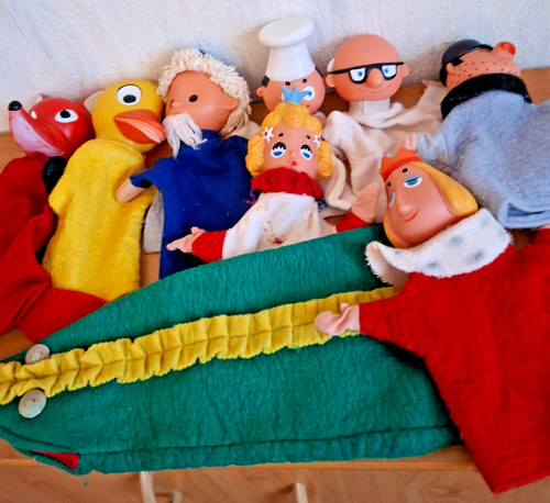 Handpuppe kasperlepuppe ddr - handpuppe,