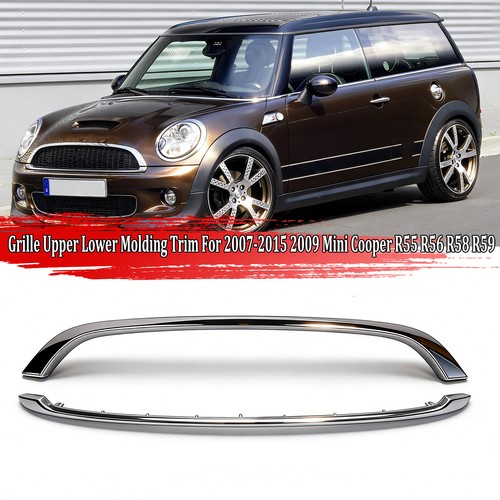 Kühlergrill chrom leisten - 2x,