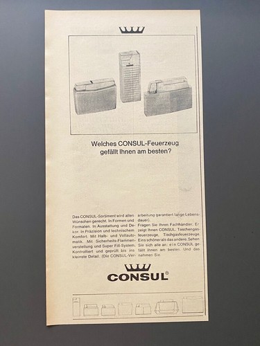 Consul feuerzeug - consul,
