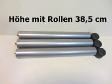 Auf Rollen Sofafüße Metall-beine Möbelbeine Möbelfüße Tischbeine Füße L 38,5 cm
