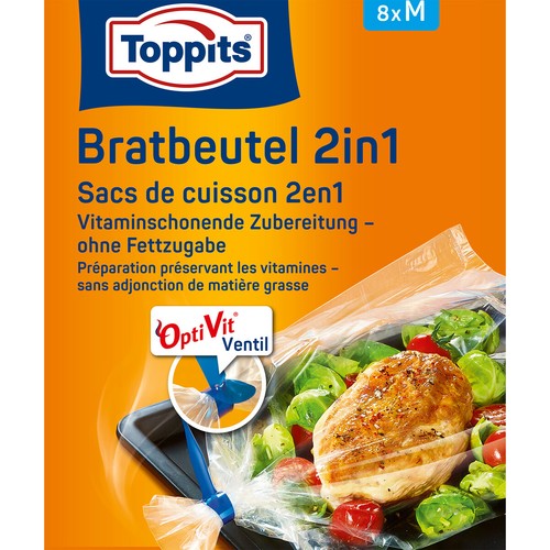 Toppits bratbeutel 2in1 - toppits, m