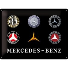 Blechschild mercedes benz - blechschild,