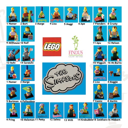 Lego 71005 71009 minifiguren - lego, 71005+71009
