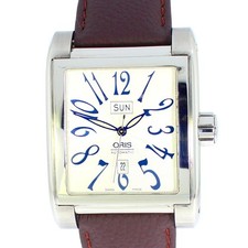 Oris Culture Rectangular Day Date 7538 xxyy-d