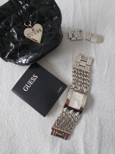 Guess damen analog - uhr, heavy