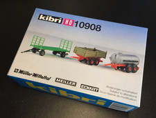 Kibri 10908 Bausatz Anhänger für die Landwirtschaft H0 1:87 Baukasten