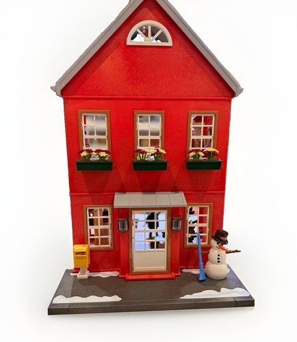 Playmobil puppenhaus rotes - puppenhaus,