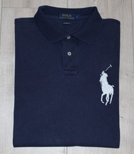 Polo Ralph Lauren Poloshirt, Polohemd, dunkelblau, Gr. L, Custom Fit