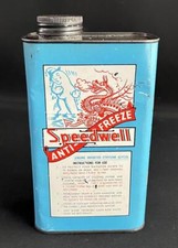 SPEEDWELL SCHMIERSTOFFE FROSTSCHUTZ LAUF LEICHT GEMACHT MOTOR AUTO GARAGE DISPLAY ZINN