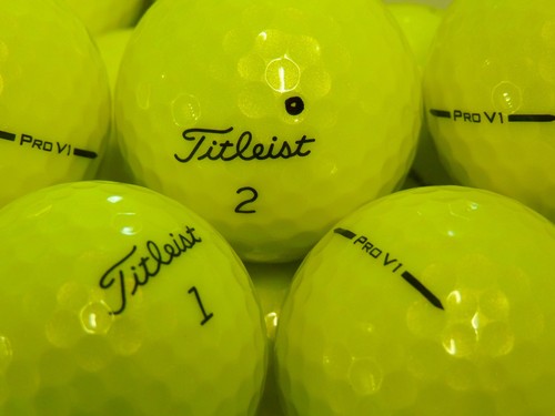 Gelbe titleist pro - gelbe, v1