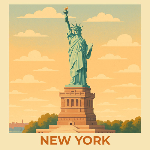 Stadt new york freiheitsstatue - new,