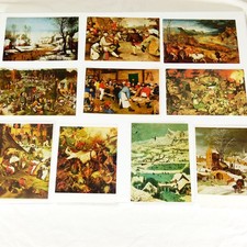10 Kunstkarten - Pieter Brueghel, Bruegel, der Jüngere, der Ältere - Postkarten