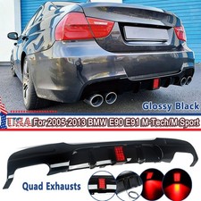 GLOSSY QUAD EXHAUSTS REAR