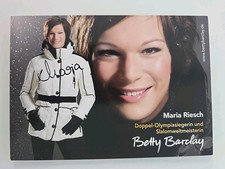 MARIA RIESCH AUTOGRAMM