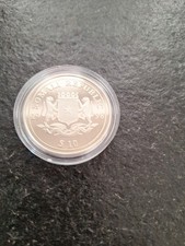 Somalia - 10 Dollars 1998 Silber Marine Life Protection