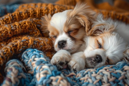 Niedliche welpen hunde - niedliche,