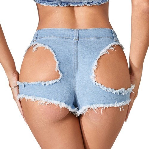 Damen cut out jeans - damen, cut-out