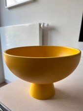 RAAWII Schale auf Fuß gelb