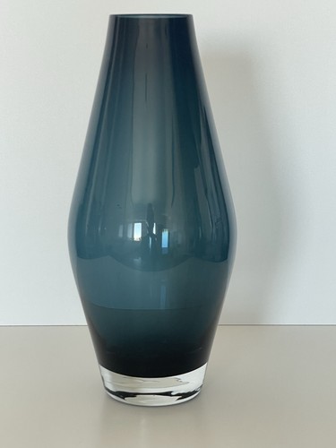 Blaugrüne glas vase verm - vase,,