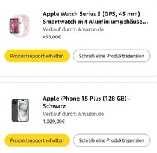 Apple IPhone 15plus & Apple watch 9 Komplettpaket mit Verhandlungsbasis