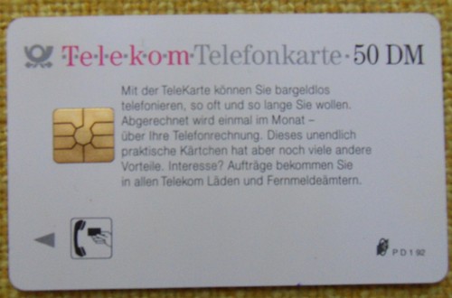 Telefonkarte deutschl 1 - deutschl.,