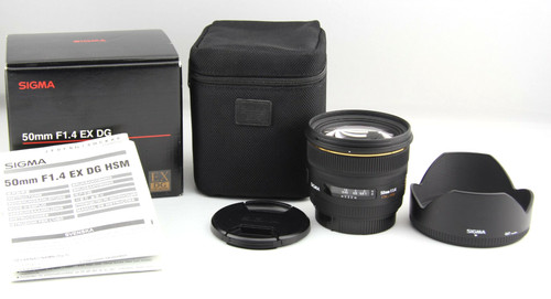 Sigma 50mm ex dg - dg, hsm