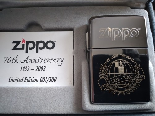 Zippo 70th anniversary - zippo, limited