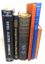 Eisenbahn Bücher,antike englische Fachliteratur,Sammlerstücke,antike Bücher