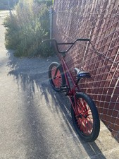 Red BMX Bike 20in Wheels Black