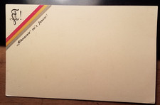 Couleurkarte einer Allemannia / Karte Studentika