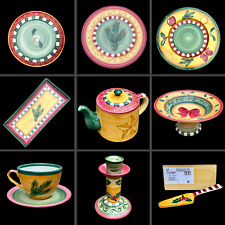 Villeroy Boch Service WINTER SEASON FAYENCE Teller Tasse Geschirr AUSWAHL NEU