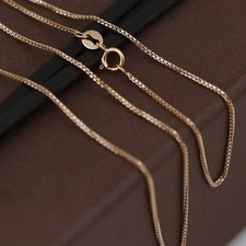 Genuine 18CT Solid Rose Gold