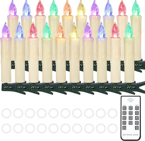 Bunt weihnachtskerzen - bunt,