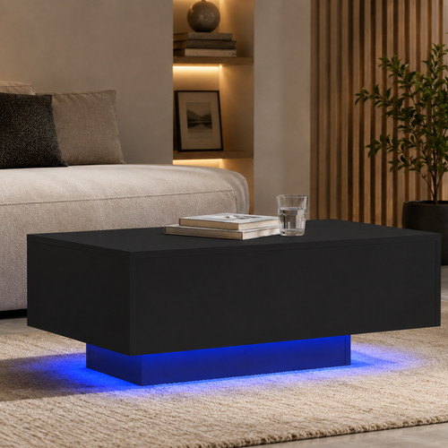 Couchtisch led wohnzimmertisch - couchtisch,