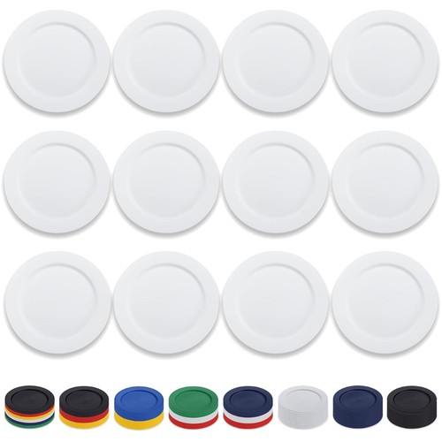 Kunststoff teller set - set, 12