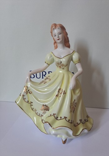 Große porzellanfigur dame - große,