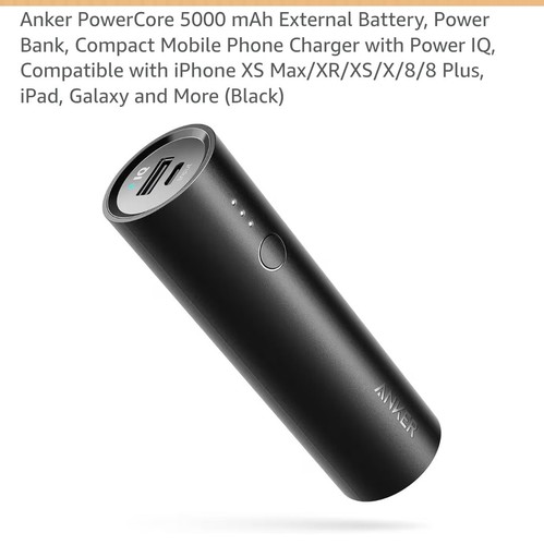 Powerbank anker powercore - powerbank,