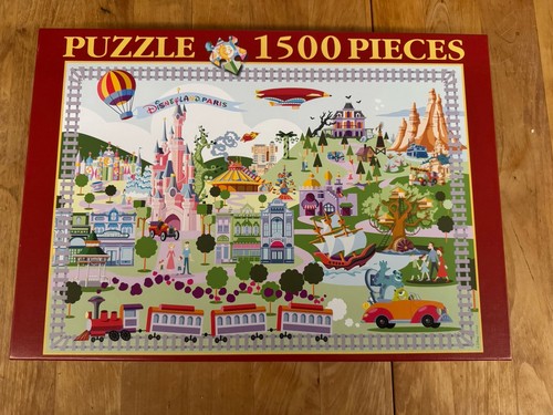 Disneyland paris puzzle 1500 - disneyland,