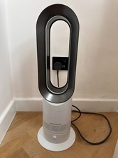 Dyson Hot+Cool Jet Focus AM09 Weiß/Nickel Raumheizlüfter/Kühler mit Fernbedienung