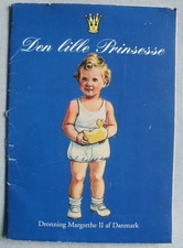 Papier Anziehpuppe Den lille Prinsesse Dänemark 