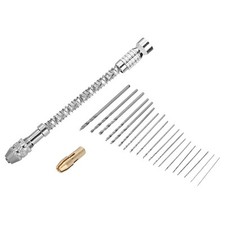 0 3 - 1 6 Mm Micro Mini Werkzeugsatz Kleine Handbohrmaschine& 20 Stück Twis AK