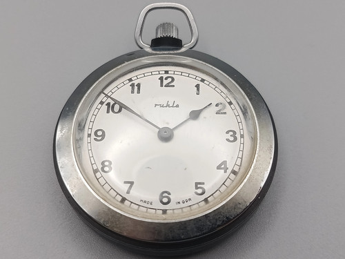 Klassische ruhla taschen uhr - ruhla,