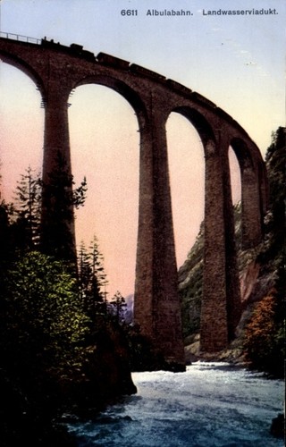 Albulabahn - ak,