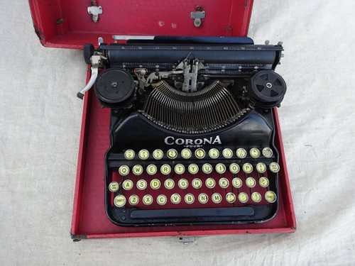Alte schreibmaschine corona - alte,