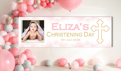 Personalisiertes banner taufe - banner,