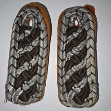 Polizei III.Reich,Paar Schulterstücke-original- Obermeister/Meister Gendarmerie